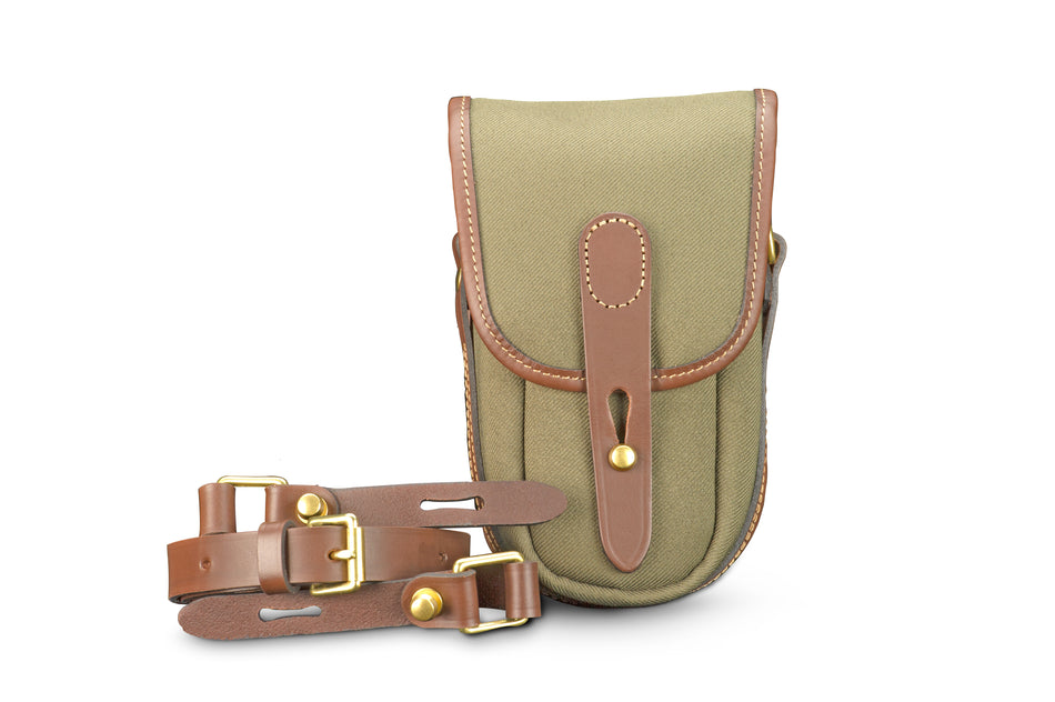 Billingham Ten-16 Camera Bag - Sage FibreNyte /Chocolate Leather