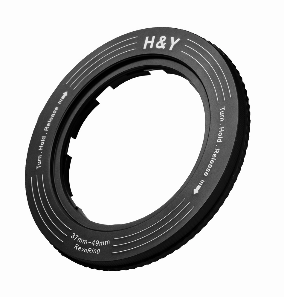 H&Y Filters RevoRing 37-49mm Variable Adapter for 52mm Filters