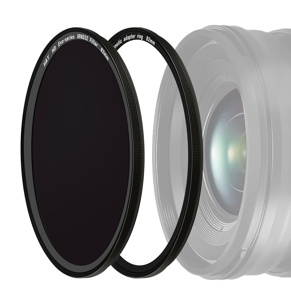 H&Y Filters HD EVO-Series Magnetic IRND32 Filter & Adapter Ring - 95mm