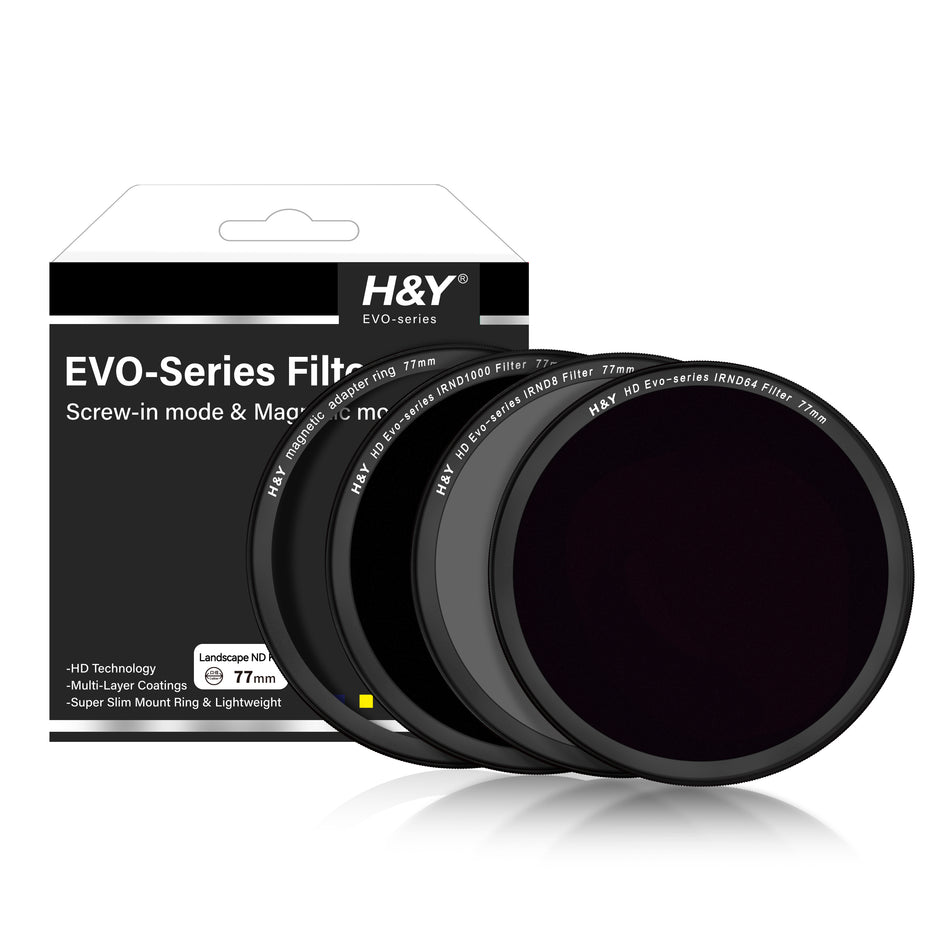 H&Y Filters HD EVO-Series Magnetic Landscape ND Filter Kit - 72mm