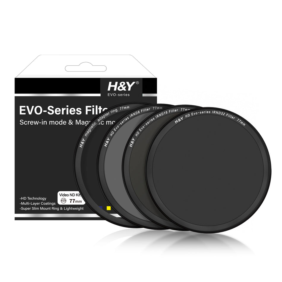 H&Y Filters HD EVO-Series Magnetic Videographers ND Filter Kit - 95mm