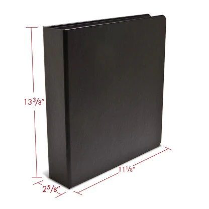 Print File ALB-GB Black Buckram Album for G-series album pages