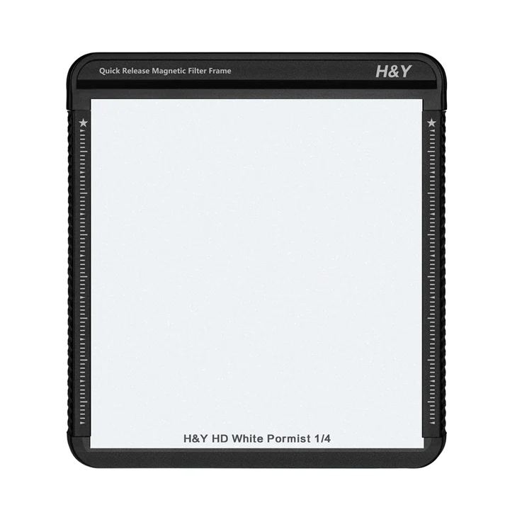 H&Y Filters K-Series 100x100mm MRC White Promist 1/8 Filter with Frame (HD Optical Glass)