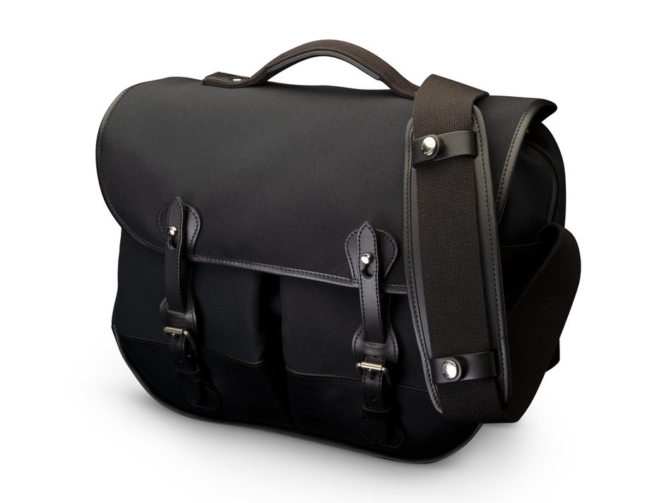 Billingham Eventer MKII Camera Bag - Black FibreNyte / Black Leather