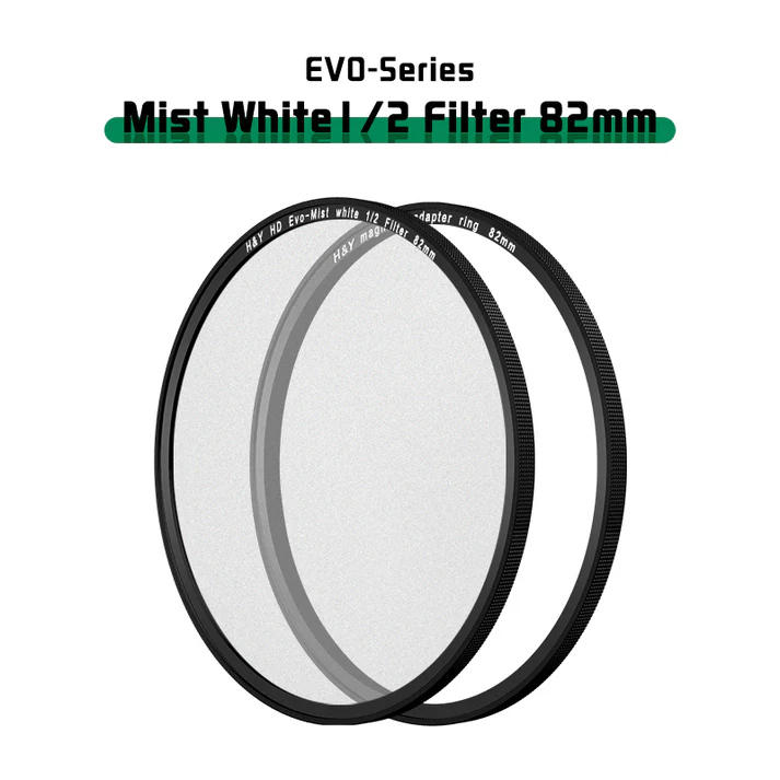 H&Y Filters HD EVO-Series Magnetic White Mist (1/2) Filter Kit - 82mm