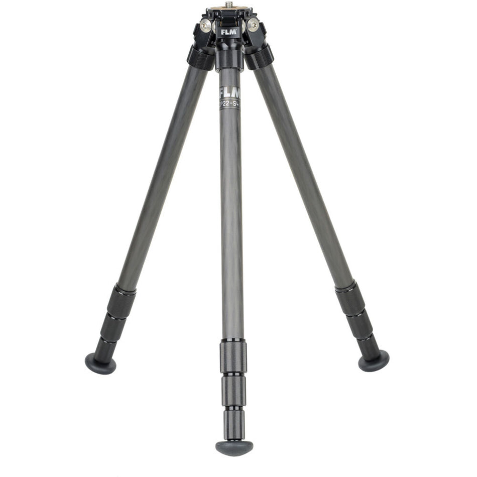 FLM CP22-S4 II Travel 22mm 4 Section Carbon Fibre Tripod 45/121cm