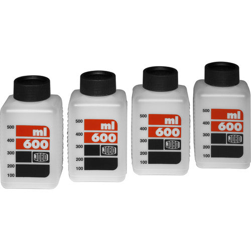 JOBO 3310 Scaled Bottles 600ml (4x White)