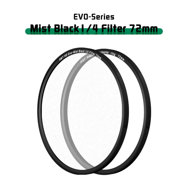 H&Y Filters HD EVO-Series Magnetic Black Mist (1/4) Filter Kit - 72mm