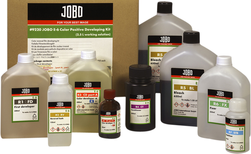 JOBO E6 Colour Slide Film Processing Kit 2.5 Litre (9220)