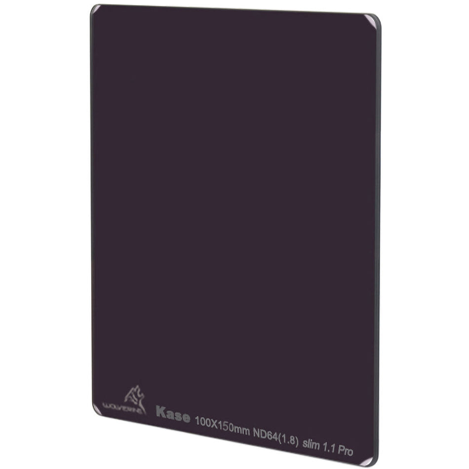 Kase Wolverine Slim Pro Solid ND64 (6-Stop) Filter - 100 x 150mm (1.1mm)