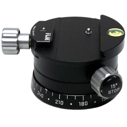 FLM PR-15 Panoramic Base 15 Deg.  Stop + FLM Universal QR Clamp 60