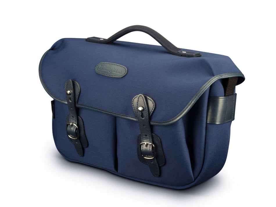 Billingham Hadley Pro Camera Bag - Navy Canvas / Navy Leather