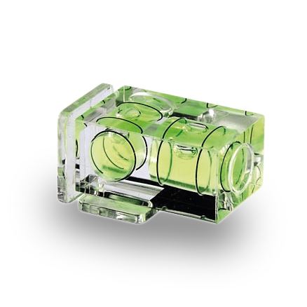 FLM Cold Shoe 2-axis Spirit Level