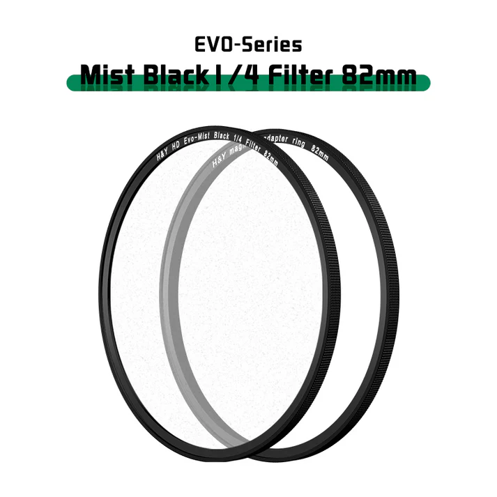 H&Y Filters HD EVO-Series Magnetic Black Mist (1/4) Filter Kit - 82mm