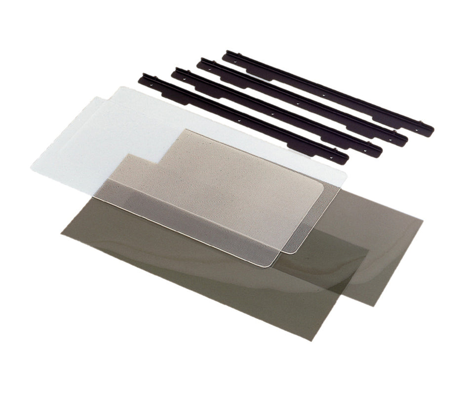 Kaiser Fototechnik 5594 Polarisation Foils for Reflectors up to 64 x 21 cm (2 pieces)