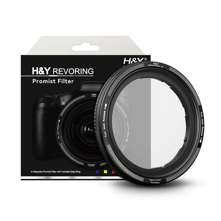 H&Y Filters RevoRing White Promist (1/8) Filter (58-77mm)