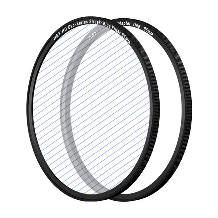 H&Y Filters HD EVO-Series Magnetic Blue Streak Filter Kit - 95mm