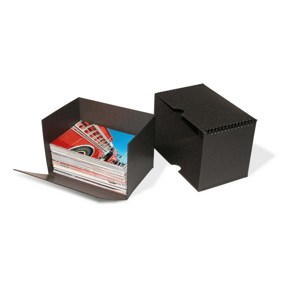 Print File BDF464 4x6-4-1/2" depth, Black Drop-Front Metal Edge Box 4-1/2x6-1/2x4-1/2