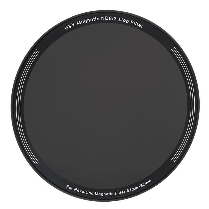 H&Y Filters ND8 (3 Stop) Magnetic Clip-On Filter for RevoRing (67-82mm)