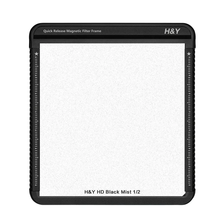 H&Y Filters K-Series 100x100mm MRC Black Mist 1/2 Filter with Frame (HD Optical Glass)