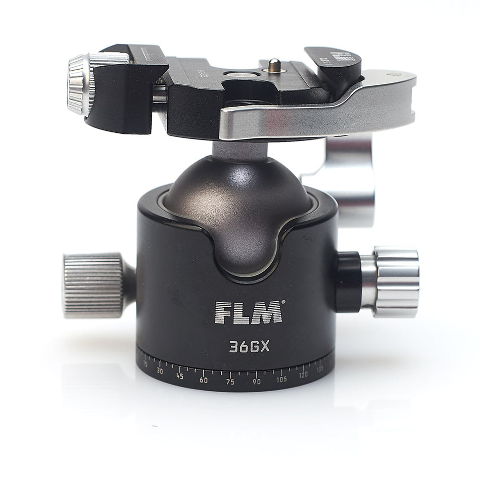 FLM 36GX Genesis inc QLB50 II Ball Head 36mm with QLB50 II Lever Clamp