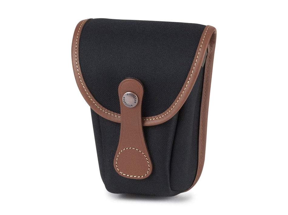 Billingham AVEA 7 End Pocket Pouch - Black FibreNyte / Tan Leather