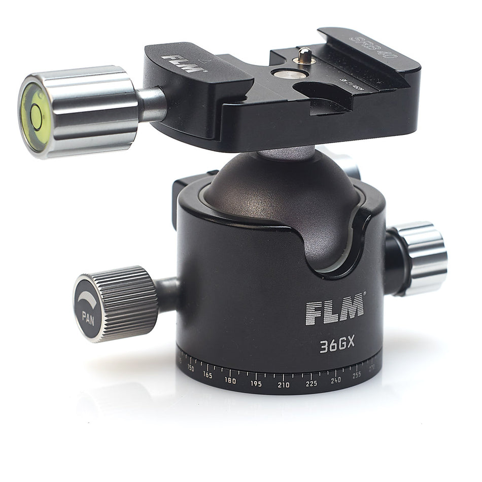 FLM 36GX Genesis inc SRB-40 Ball Head 36mm with SRB-40 Clamp