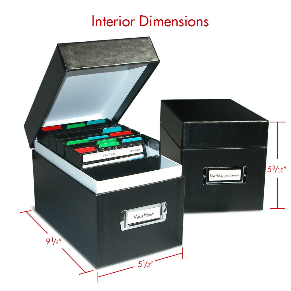 Print File CD80 CD Portfolio Box, Holds 100 sleeved CDs or 80 in bins