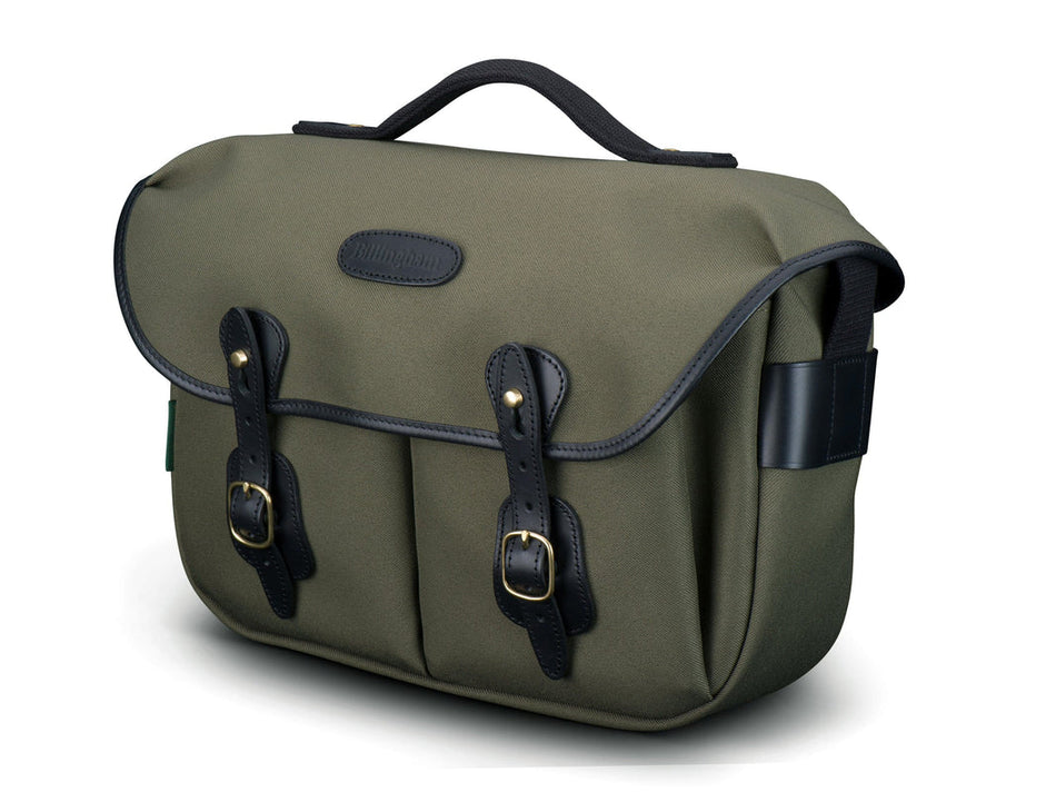 Billingham Hadley Pro Camera Bag - Sage FibreNyte / Black Leather