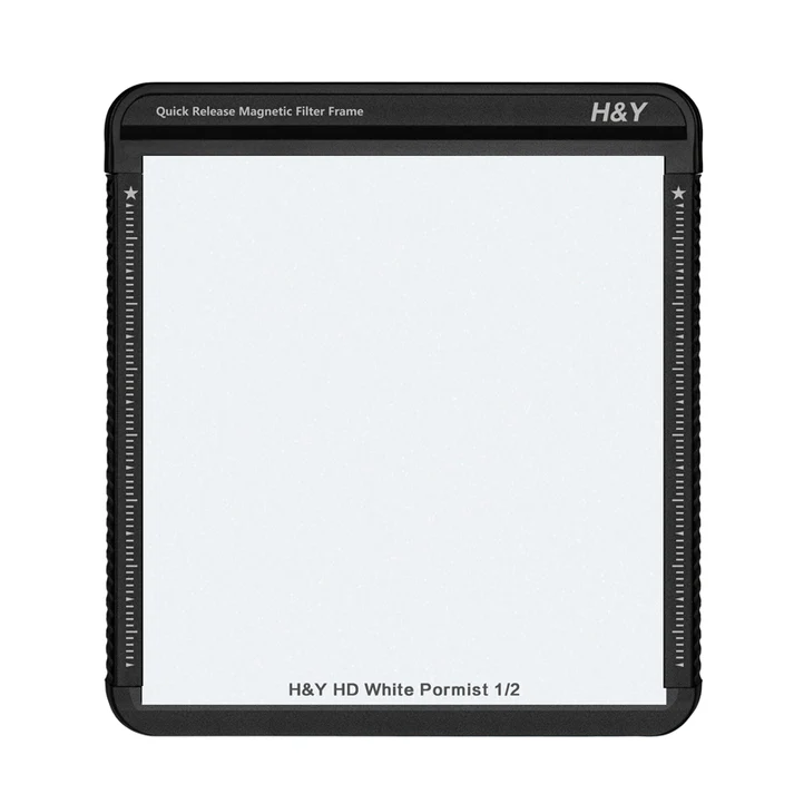 H&Y Filters K-Series 100x100mm MRC White Promist 1/2 Filter with Frame (HD Optical Glass)