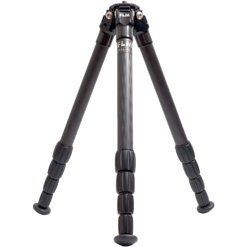 FLM CP26-S5 II Travel  26mm 5 Section Carbon Fibre Tripod 43/136cm