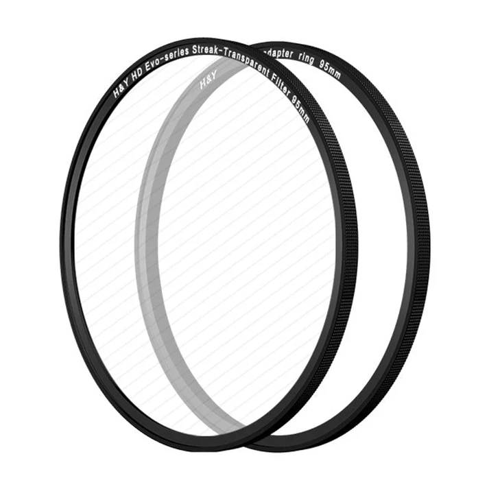 H&Y Filters HD EVO-Series Magnetic Transparent Streak Filter Kit - 95mm