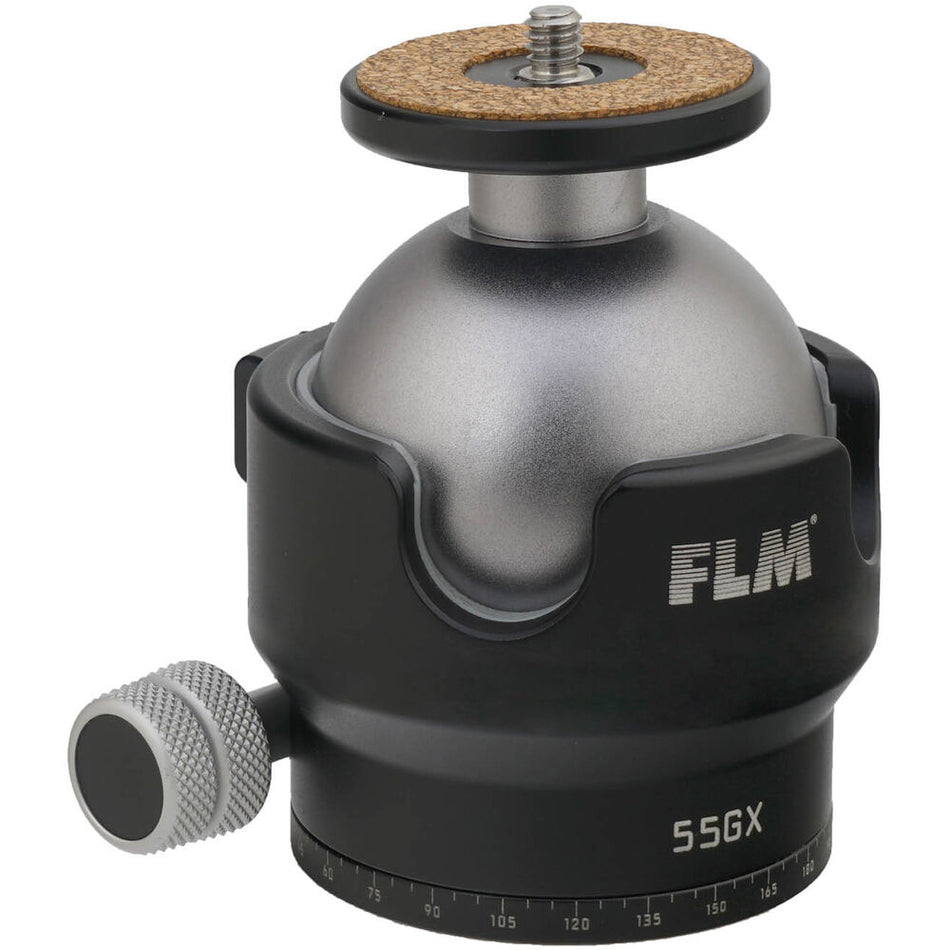 FLM 55GX Genesis Ball Head 55mm with 15 Deg. Stop