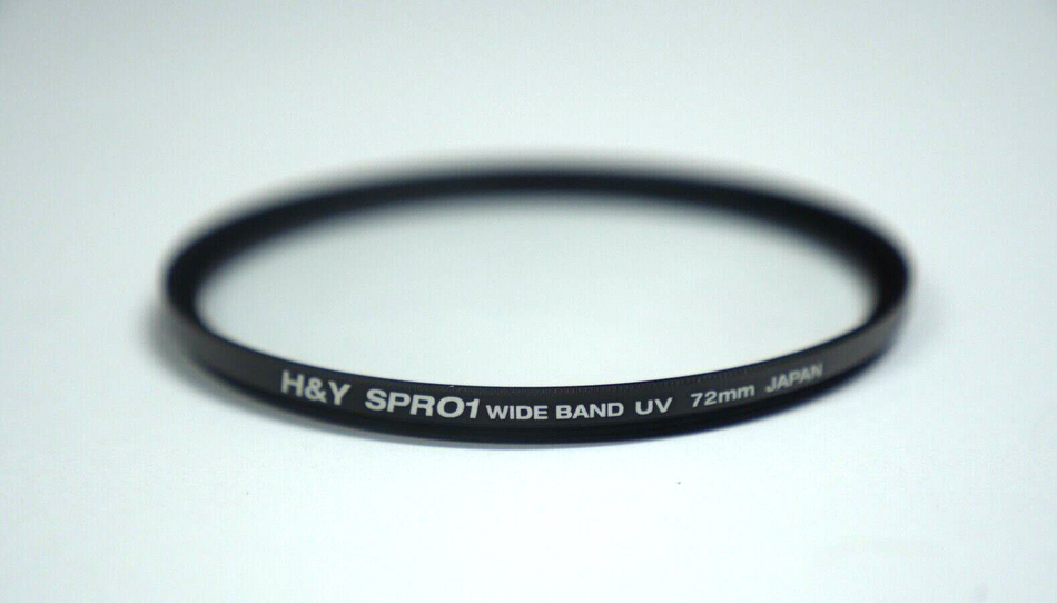 H&Y Filters SPRO1 Wide Band Slim UV Filter - 72mm (No Retail Packaging)