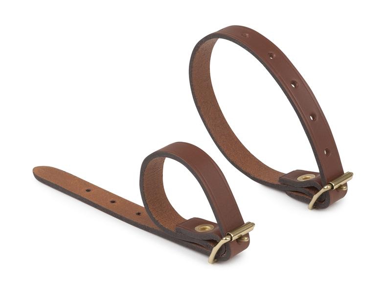 Billingham 7/8 Tripod Straps (Pair) - Tan Leather