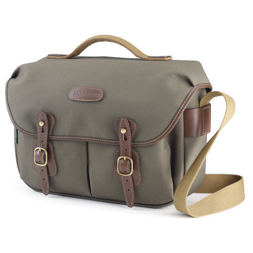 Billingham Hadley Pro Camera Bag - Sage FibreNyte / Chocolate Leather ...